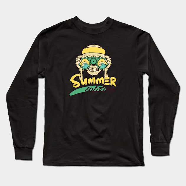 Summer Solstice Long Sleeve T-Shirt by baha2010